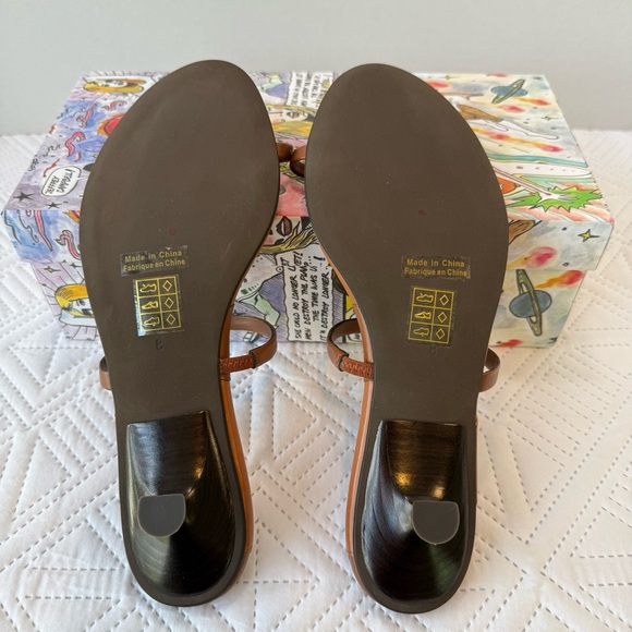 Jeffrey Campbell Free People Phosphorus Toe Ring Kitten Heel Sandals Size 8 - Picture 7 of 9